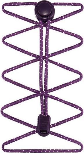 Produktbild LaceGodZ 1 Paar ReflectLite Series elastische, reflektierende Schnürsenkel (100 cm)
