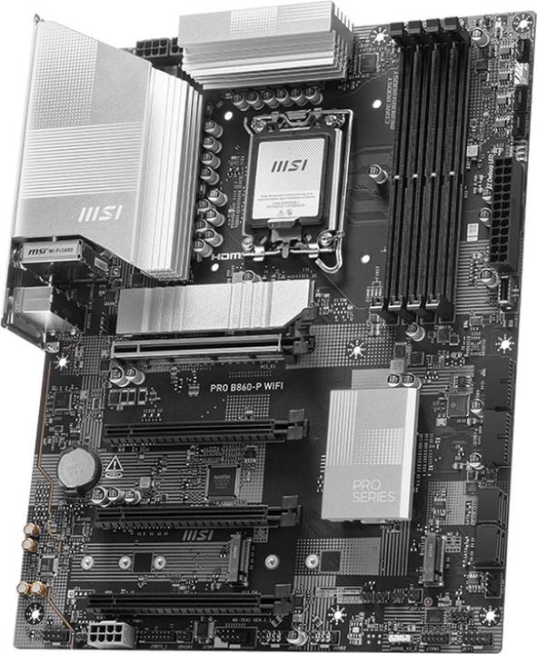 Actual product image MSI PRO B860-P WIFI (LGA 1851, Intel B860, ATX)