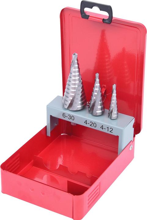 Produktbild KS Tools HSS Stufenbohrer-Satz (4 - 20, 4 - 12, 6 - 30)