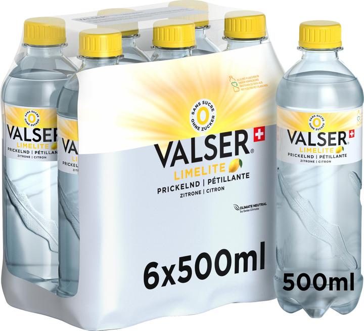 Immagine prodotto Valser Limone frizzante (6 x 50 cl)