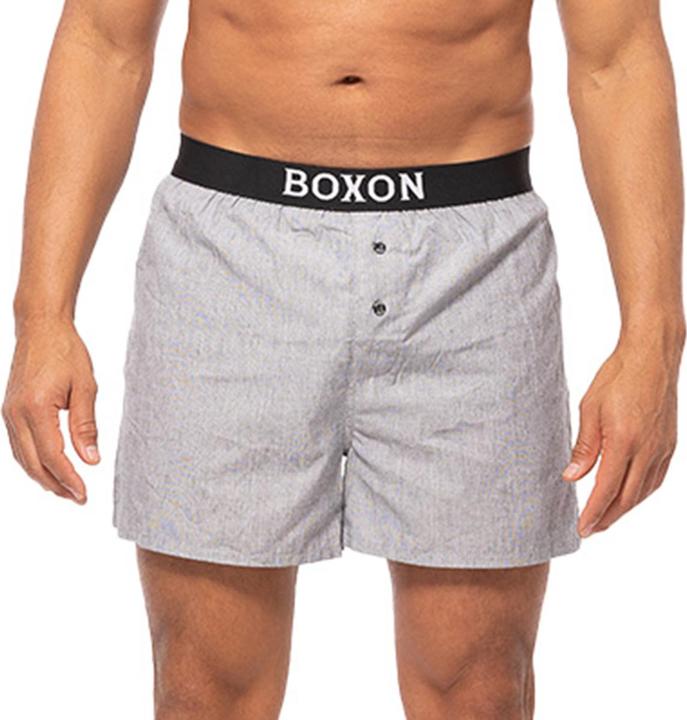 Actual product image Boxon Pack of 6 Web Boxer Shorts (M, pack of 6)