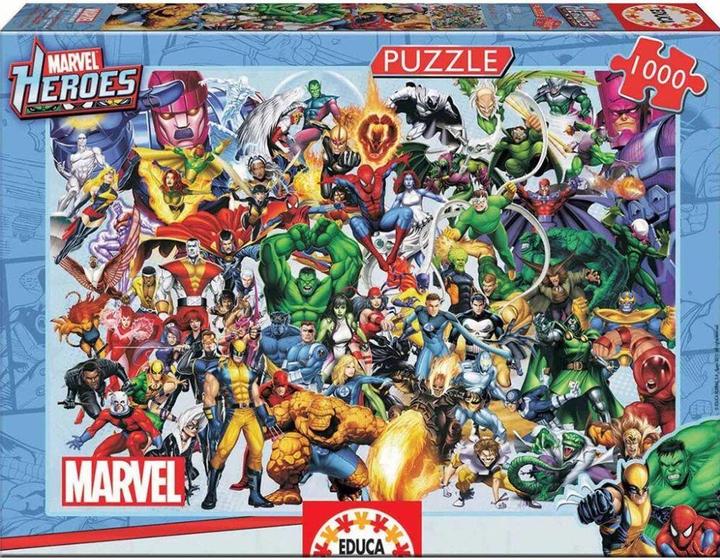 Image du produit Educa Collage of Marvel Heroes pcs (1000 pièces)