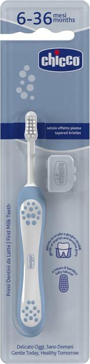 Produktbild Chicco Zahnbürste, INDIGO - 6-36m (Weich, 1 x)