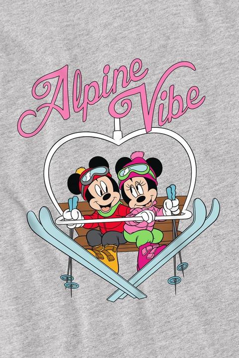Actual product image Disney Mens Alpine Vibes Mickey Mouse T-Shirt (3XL)