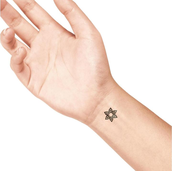 Image du produit Ladot S pierre de tatouage temporaire - Fleur 6 pétales