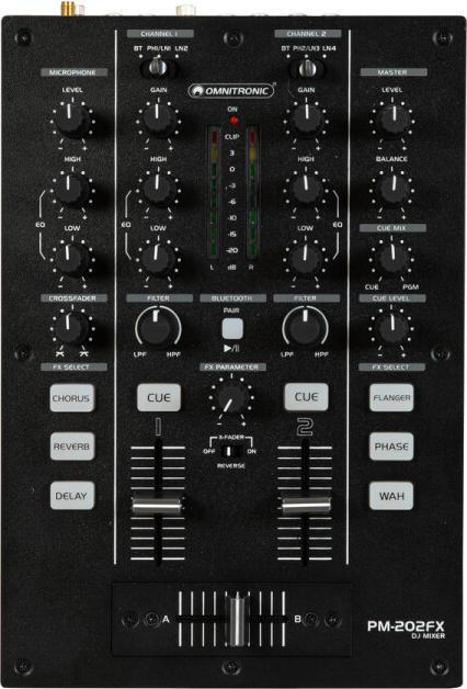 Image du produit Omnitronic PM-202FX (Contrôleur DJ)