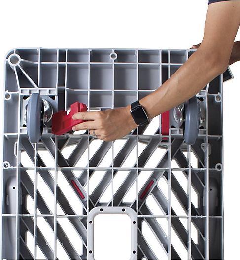 Actual product image Ruxxac by SECO Transport trolley Dandy grey 46.5 x 77.0 x 89.5 cm up to 180.0 kg (180 kg)