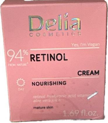 Immagine prodotto Delia Cosmetics Delia 94 Crema al Retinolo con Ialurone Nutriente e Vitamina E