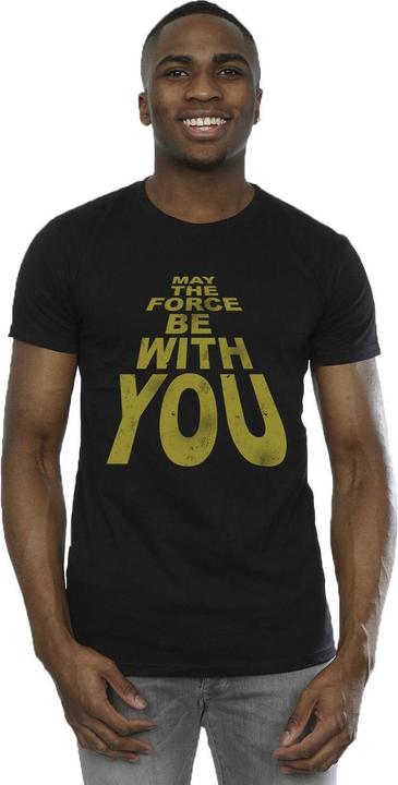 Produktbild Star Wars May The Force Be With You TShirt (M)