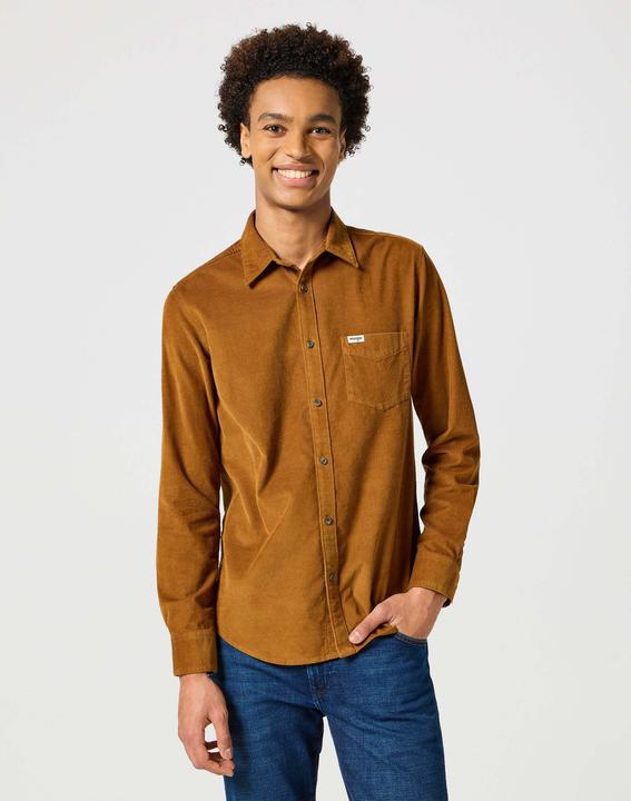 Produktbild Wrangler Langarmhemd One Pocket Corduroy Shirt (S)