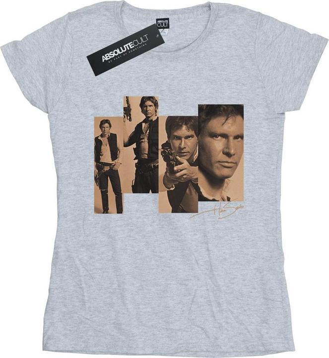 Immagine prodotto Star Wars Han Solo Photoshoot Maglietta Donna (L)