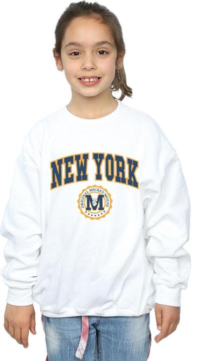 Produktbild Disney Mickey Mouse New York Seal Sweatshirt Mädchen (140, 146)