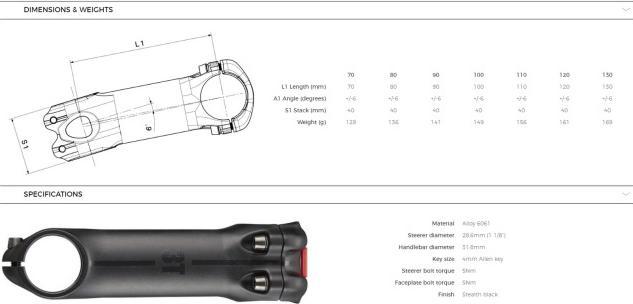 Produktbild 3T Apto Stealth (120 mm, 28.60 mm)