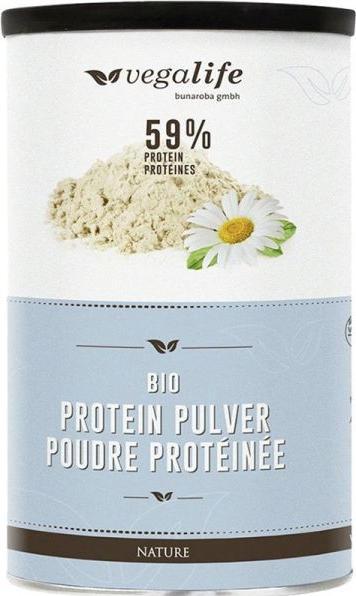 Immagine prodotto vegalife Protein Pulver Natur (Neutro, Sostituto dei pasti o muesli, Frullato sportivo, leggermente nocciola, 1 pz., 450 g)