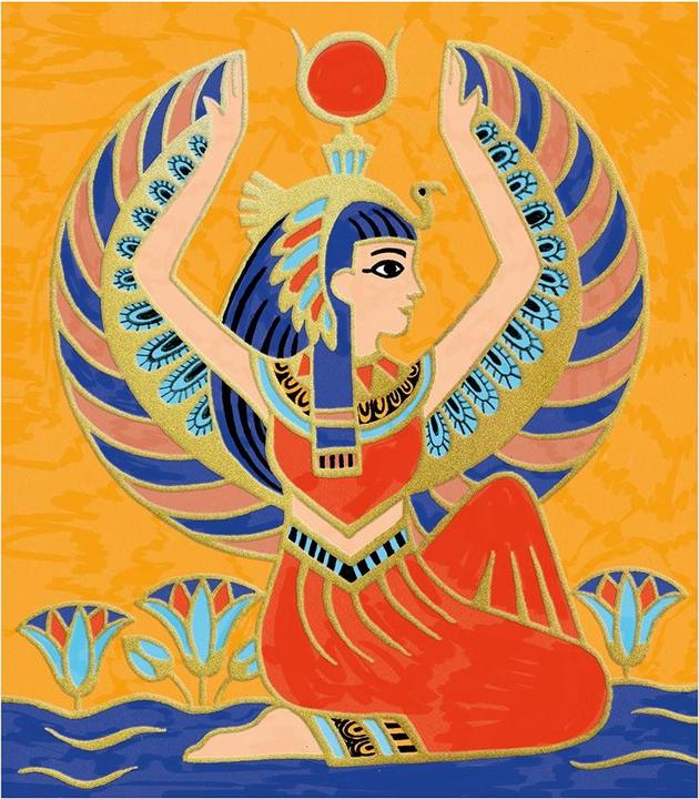 Produktbild Djeco Artistic color Ägypten