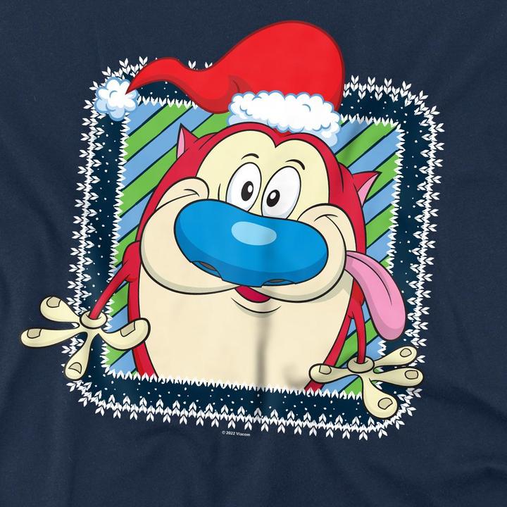 Produktbild Ren & Stimpy Festive TShirt weihnachtliches Design (S)