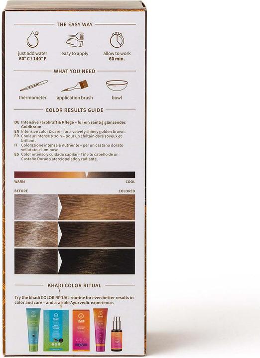 Produktbild Khadi Pflanzenhaarfarbe (Braun)