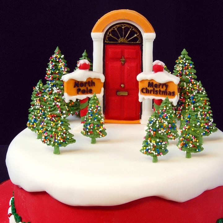 Actual product image Katy Sue Designs Christmas characters post silicone embosser
