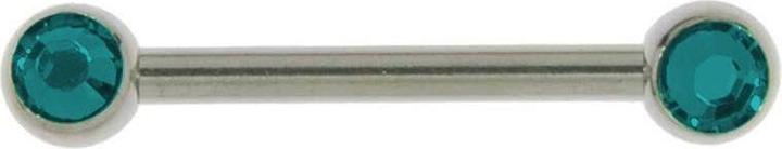 Immagine prodotto Bijouteria Piercing petto (Acciaio chirurgico 316L, Cristallo premium)