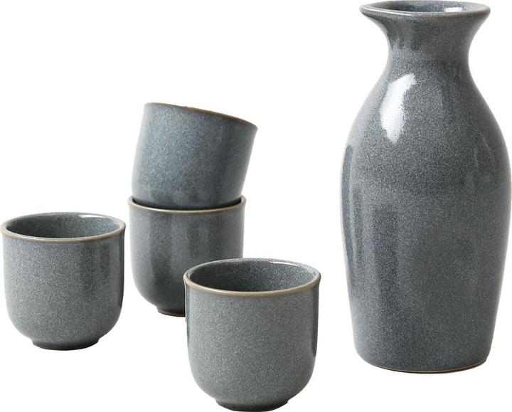 Produktbild Esmée Sake Set "Tsuki" Keramik mit Krug und 4 Bechern (300 ml, 1 x)