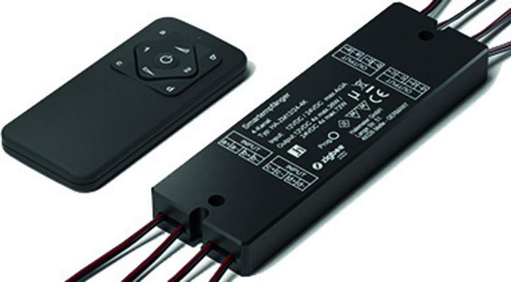Actual product image Halemeier 4-Channel Wireless Switch/Dimmer 4-Mitter Smart Set
