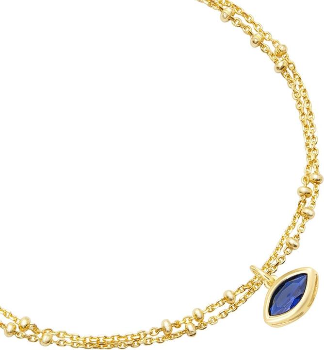 Actual product image Glanzstücke München Ladies bracelet all-seeing eye sterling silver - 34662 (17 cm, Sterling silver 100%)