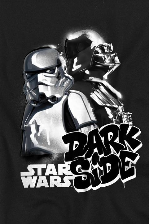 Actual product image Star Wars Mens Dark Side Duo T-Shirt (M)
