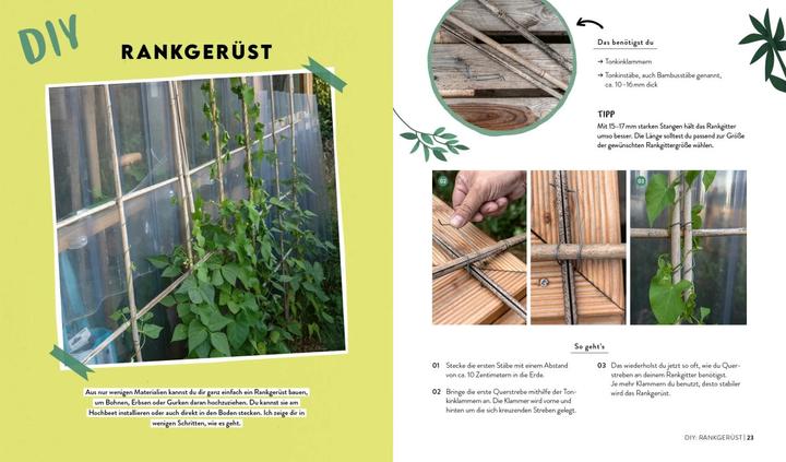 Actual product image Keine Zeit zu gärtnern – Easy Ernteglück im Hochbeet (German, Jessica Achtsnicht, 2024)