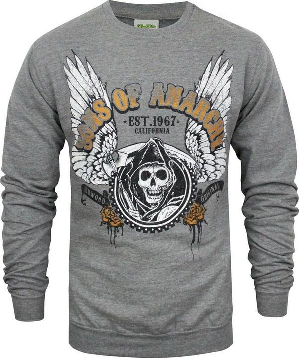Image du produit Sons Of Anarchy Pull motif Faucheuse avec des ailes (L)