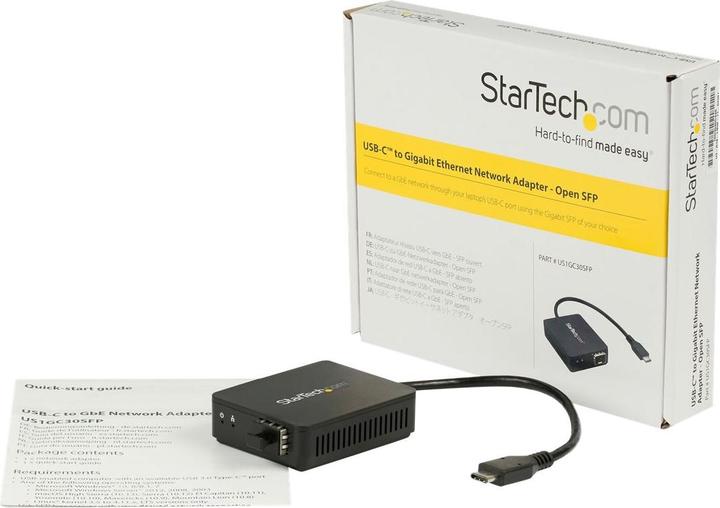 Immagine prodotto StarTech Convertitore Da USB C A Fibra Ottica (USB-C, SFP (1x))