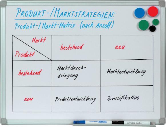 Produktbild Q-Connect Weisswandtafel Stahl (60 x 45 cm)