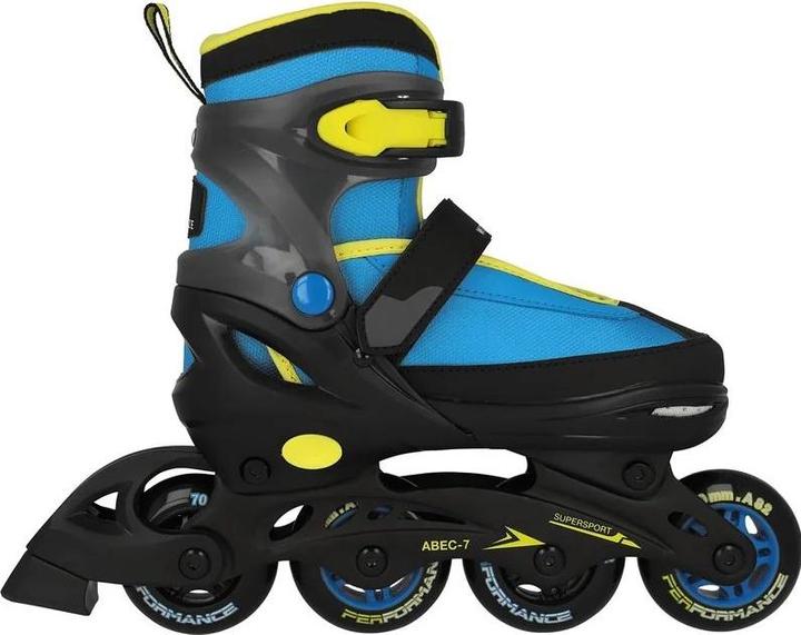 Actual product image Witeblaze XOOM 2 BOY, ILS Jr. boy advanc black-blue-yellow 34/37 (34, 35, 36, 37)