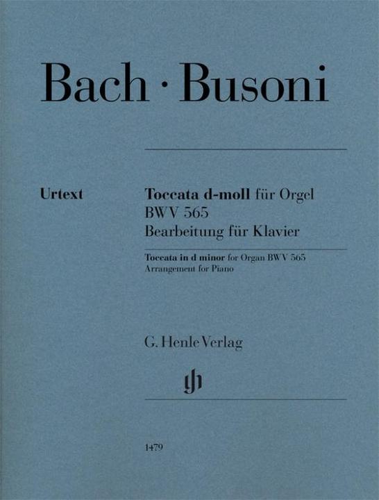 Actual product image Busoni, Ferruccio - Toccata d-moll für Orgel BWV 565 (Johann Sebastian Bach) (English, Christian Scheideler, Schaper, Ullrich Hamelin, Marc-Andr, 2020)