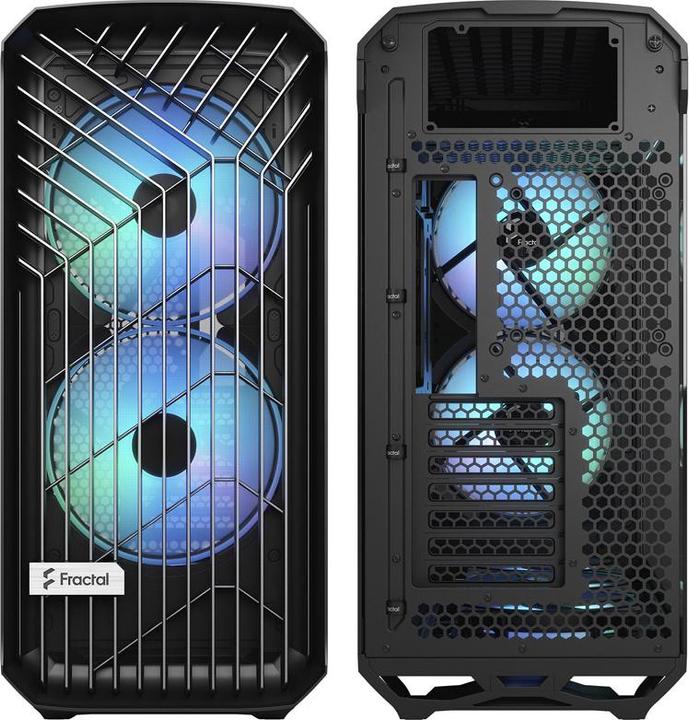 Actual product image Fractal Torrent RGB Black TG Light (ATX, E-ATX, mATX, ITX, SSI EEB, SSI CEB)