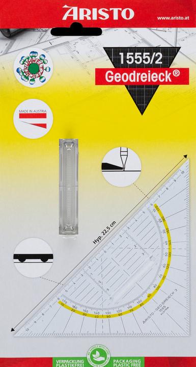 Image du produit Aristo Equerre avec facette et picots d'encrage (225 mm)
