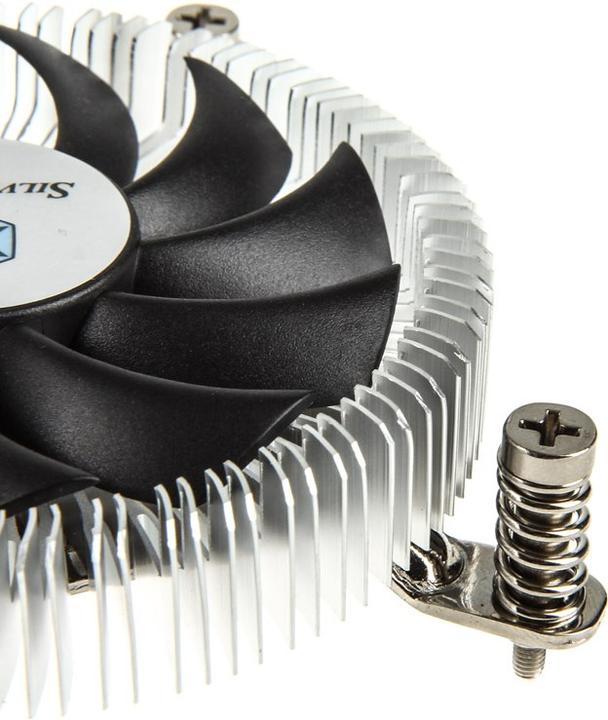 Actual product image Silverstone Nitrogon SST-NT07-115X Low Profile CPU Cooler (23 mm)