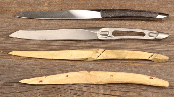 Immagine prodotto Sknife Set di 4 coltelli da bistecca assortiti (4 Pezzo/i, Coltello)