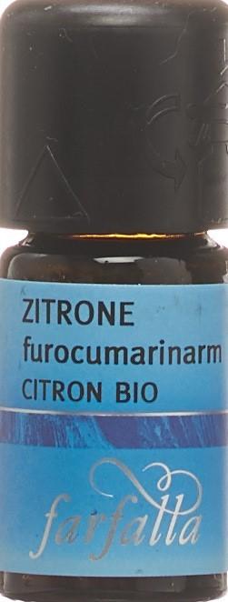 Produktbild Farfalla Ätherisches Öl Zitrone Bio Furocumarinarm (5ml)