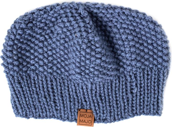 Actual product image Moja Majo Woolen Hat Alex One Size, Grey Blue