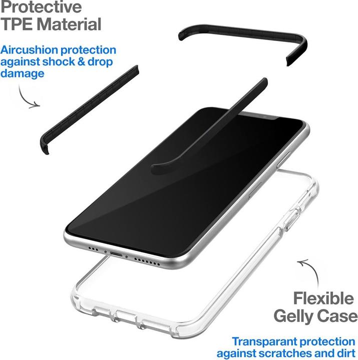 Produktbild Mobilizera Mobilize Shatterproof Cover Til Samsung Galaxy Note10 Lite Sort (Samsung Galaxy Note 10 Lite)