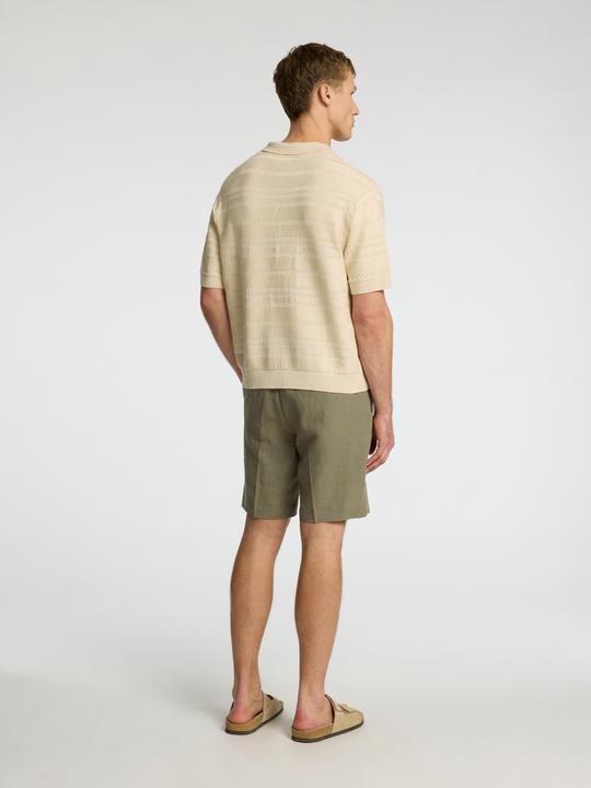 Produktbild Selected Homme Textured Polohemd aus Strick (L)
