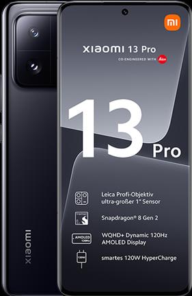 Xiaomi 13 Pro (512 GB, Ceramic Black, 6.73", Dual SIM, 50.30 Mpx, 5G)