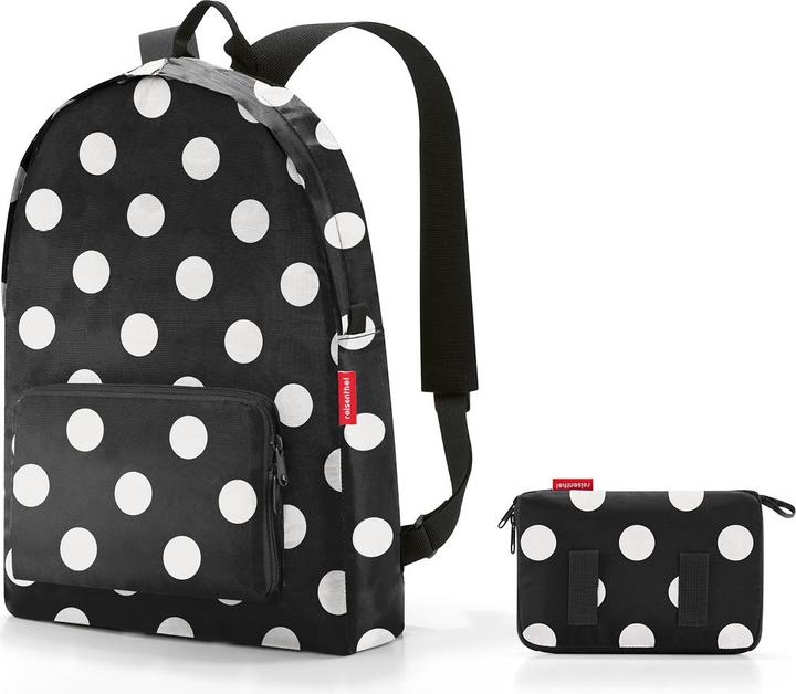 Actual product image reisenthel Backpack Mini Maxi Dots White (14 l)
