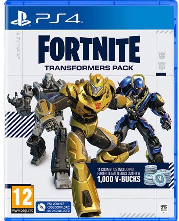 Actual product image Epic Fortnite: Transformers Pack (Code in a box) (PS4)