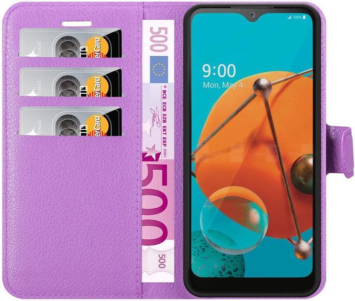 Productafbeelding Cadorabo Boek met kaft met standfunctie (LG KQ51)