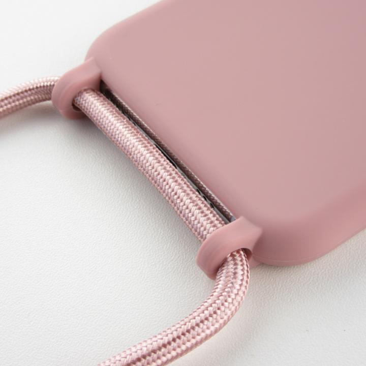 Actual product image PhoneLook Coque Silicone Mat avec lacet rose pâle (Apple iPhone 11)