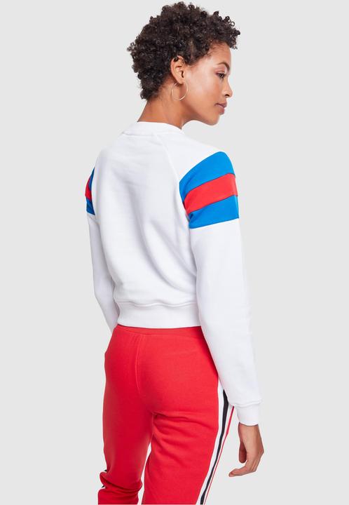 Produktbild Urban Classics Ladies Sleeve Stripe Crew (XXL)