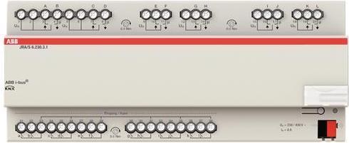 Produktbild ABB Jalousie/ Rollladen - JRA/S6.230.3.1 aktor, 6 Fach (Rolladenaktor)