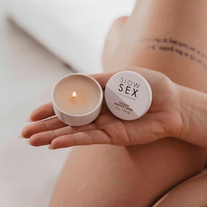 Actual product image Bijoux Indiscrets Bijoux Slow Sex - Body Massage Candle 50 G