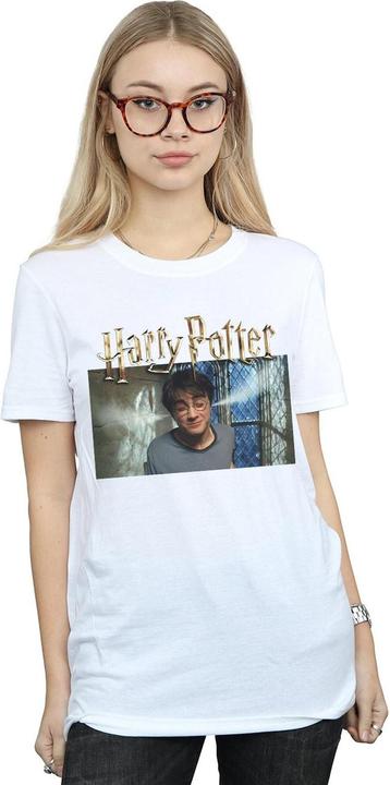 Actual product image Womens/Ladies Steam Ears Cotton Boyfriend T-Shirt (S)